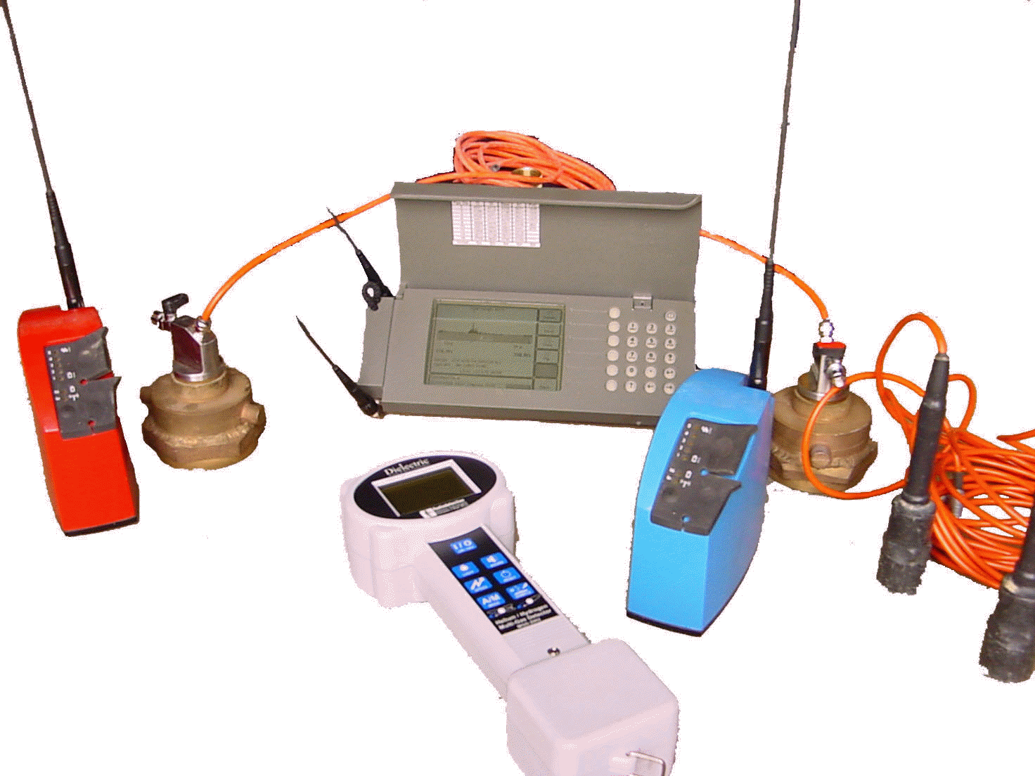 Water leak detection tools used for locating leaks